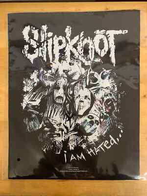 SLIPKNOT  I AM HATED LARGE SIZE SEW ON BACK PATCH OFFICIALLY LICENSED BACK PATCH