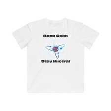 Kids Science Tee - Keep Calm Stay Neutral