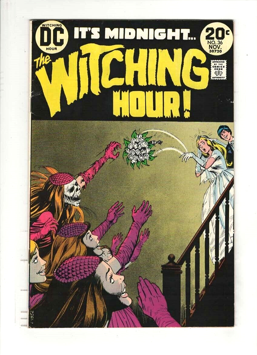 THE WITCHING HOUR #36 F/VF, Nick Cardy cover, Lee Elias, E. R. Cruz art, DC 1973