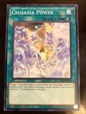 Crusadia Power CYHO-EN055 YuGiOh! Cybernetic Horizon 1st Ed SPELL Near Mint x1