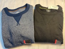 LOT OF 2 ATHLETIC WORKS FLEECE CREW SWEATSHIRTS XS 4-5 Kids Unisex