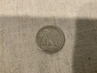 1942 50C US coin Liberty Walking and Eagle Half Dollar circulated