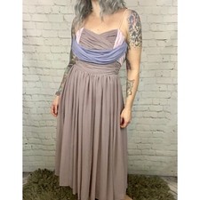 ASOS pastel sheer chiffon Wrap Formal Cocktail dress 4 Small