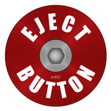 KAPZ - Custom Bicycle Headset Cap - EJECT BUTTON