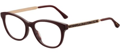 JIMMY CHOO オハルフレムメカネ JC202 LHF Goggle - Eye Jimmy Choo JC202 Lhf Burgundy | eBay