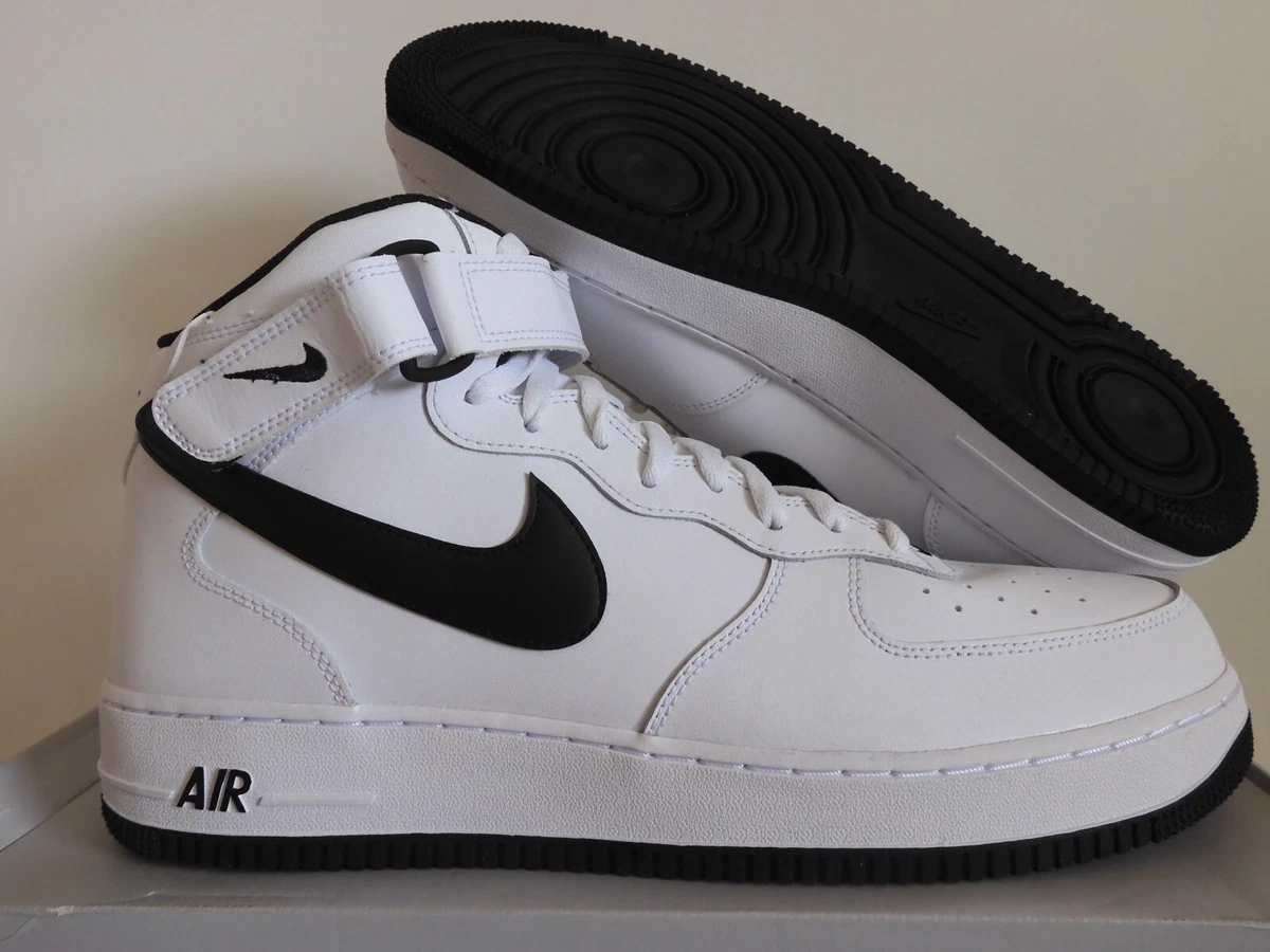 Nike Air Force 1 '07 Mid White Black for Sale | Authenticity