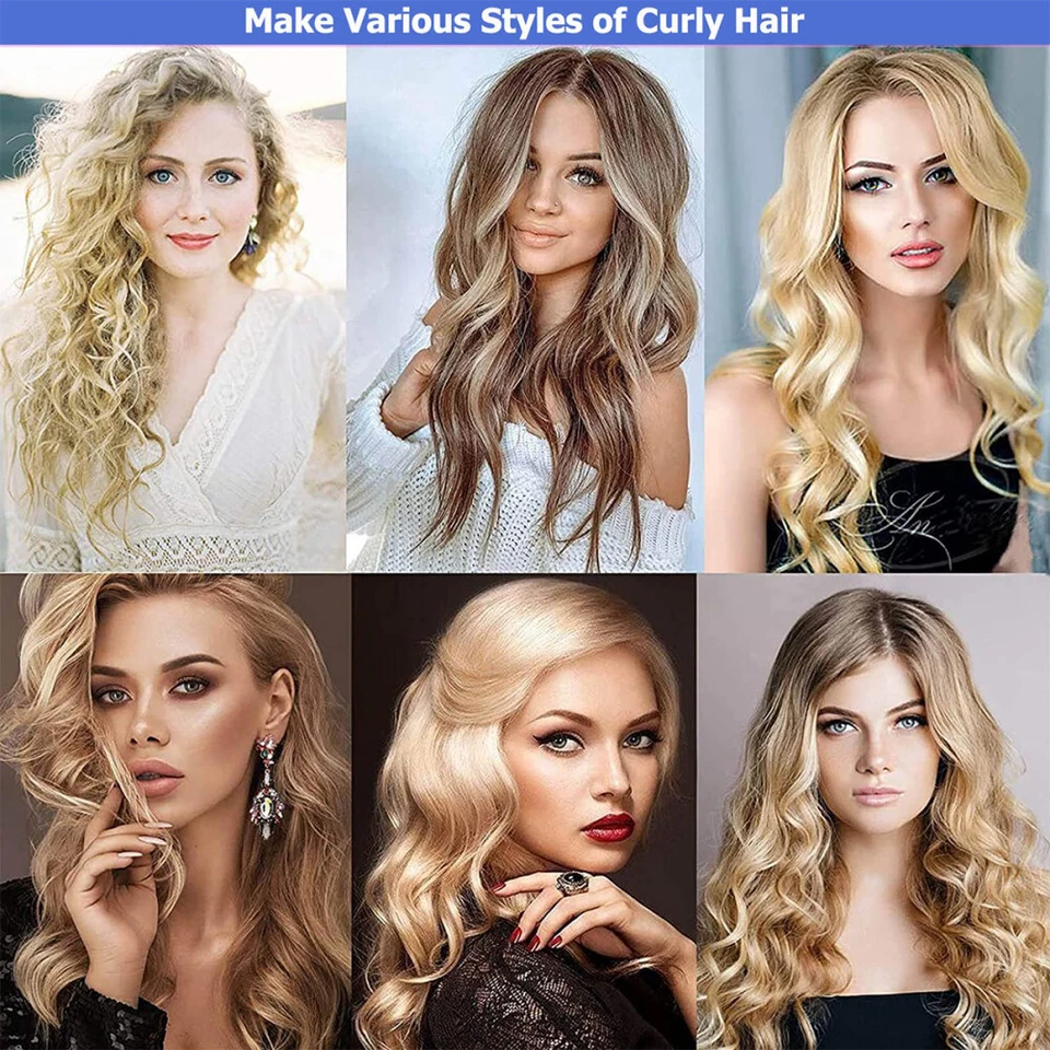 24x Lockenwickler Set, Selbsthaftend Hair Rollers,für lange mittlere kleine Haar - Bild 4 von 4