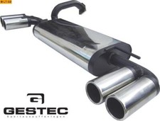 Gestec Sportauspuff duplex 2x80 Mitsubishi Colt CAO 1,3l/1,6l/1,8l+CJO 1,3l/1,6l