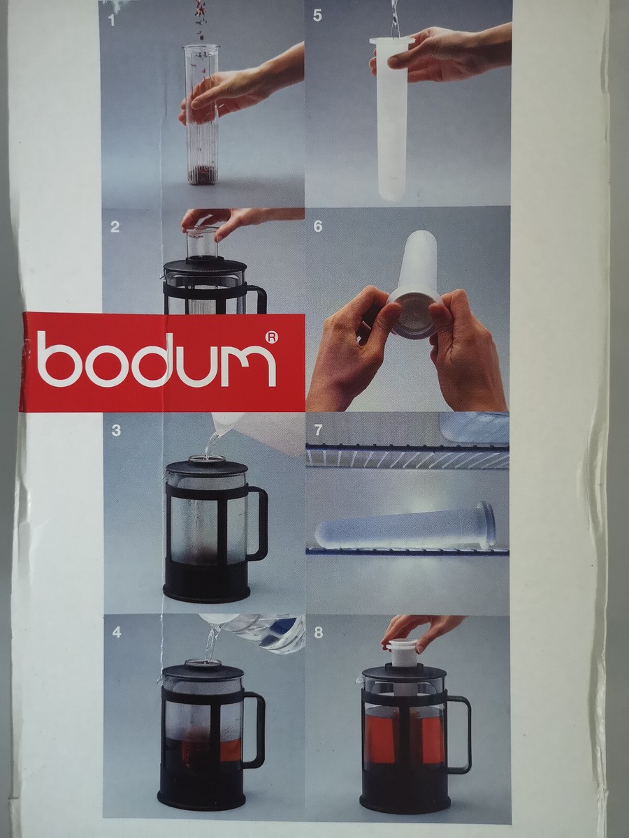 Bodum 1784-01 KENYA Kaffeebereiter French Press 2,5l, mit Teesieb