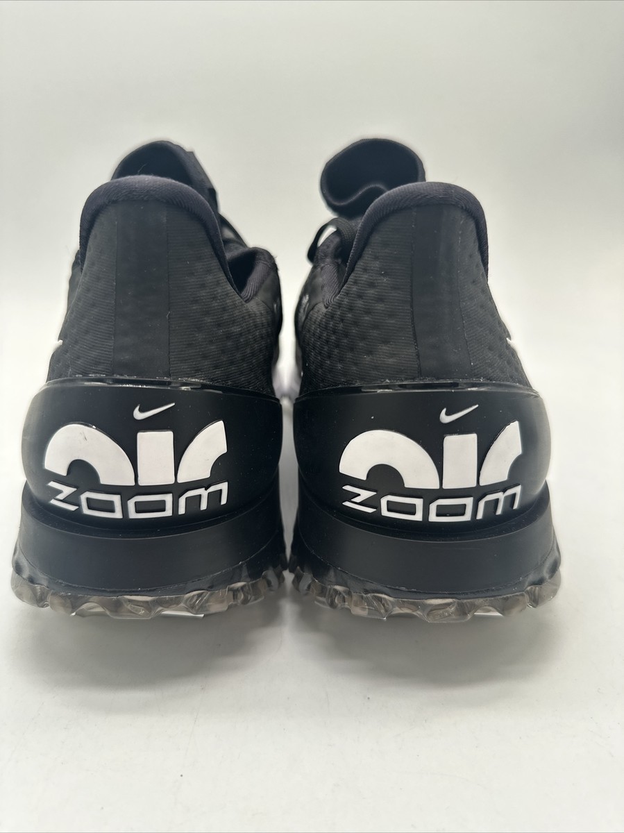 Nike Air Zoom Infinity Tour Flyknit Golf‎ Shoes Black CZ8301-077 Size 9 Wide Nike Air Zoom Infinity Tour Golf Wide Black White for Sale  main image 4