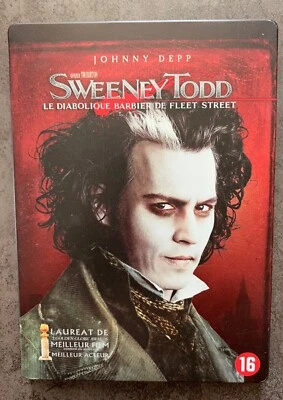 STEELBOOK DVD 📀 SWEENEY TODD VF EDITION COLLECTOR JOHNNY DEPP - Photo 1/2