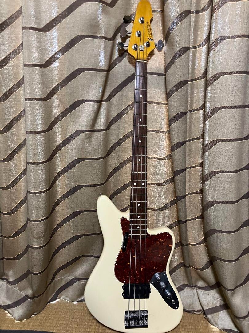 E-JG-75B　Jaguar ジャガーベース ESP E-JG-75B Jaguar Bass White Electric Bass Guitar Used