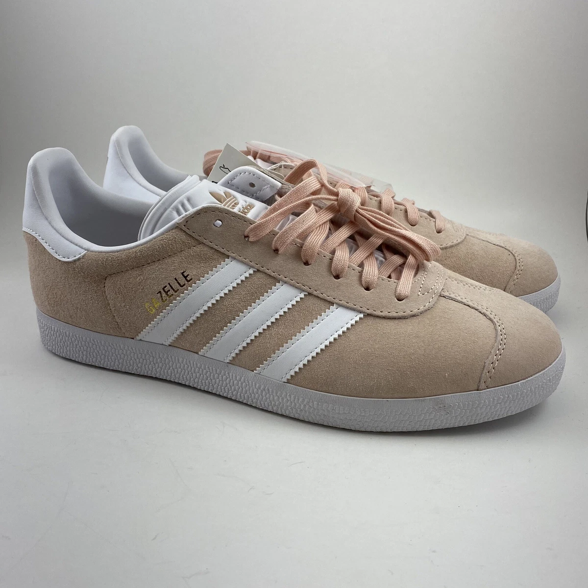 Adidas Originals Gazelle Vapor Pink White Sneakers BB5472 Size 9 | eBay