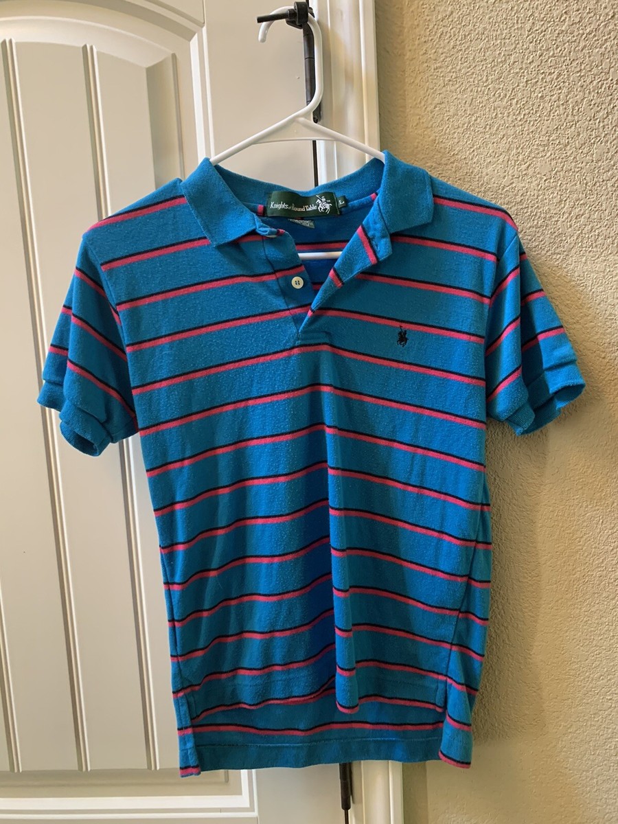 Vintage 80's Knights of the Round Table Polo-Youth Large | eBay