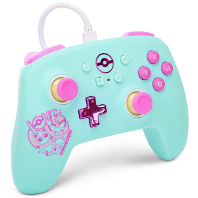 PowerA Switch Controller Enhanced wired - Pokemon Friends - Neu & OVP