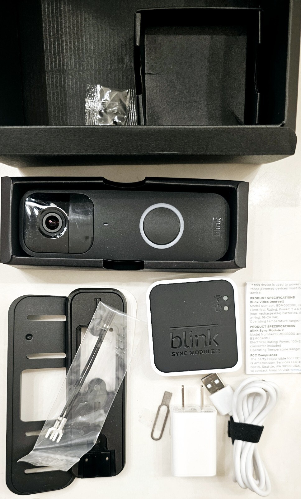 Ring Video Doorbell Plus with Sync Module 2 – Reserved Edition-image