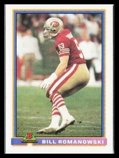 1991 Bowman Bill Romanowski #476