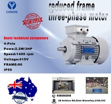 2.2kw/3hp 1400 rpm 24mm shaft Three-phase asynchronous motor Frame 90