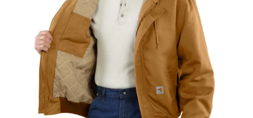 Carhartt Mens FR Cat 3 Midweight Quilt Lined Jacket - Picture 2 of 3