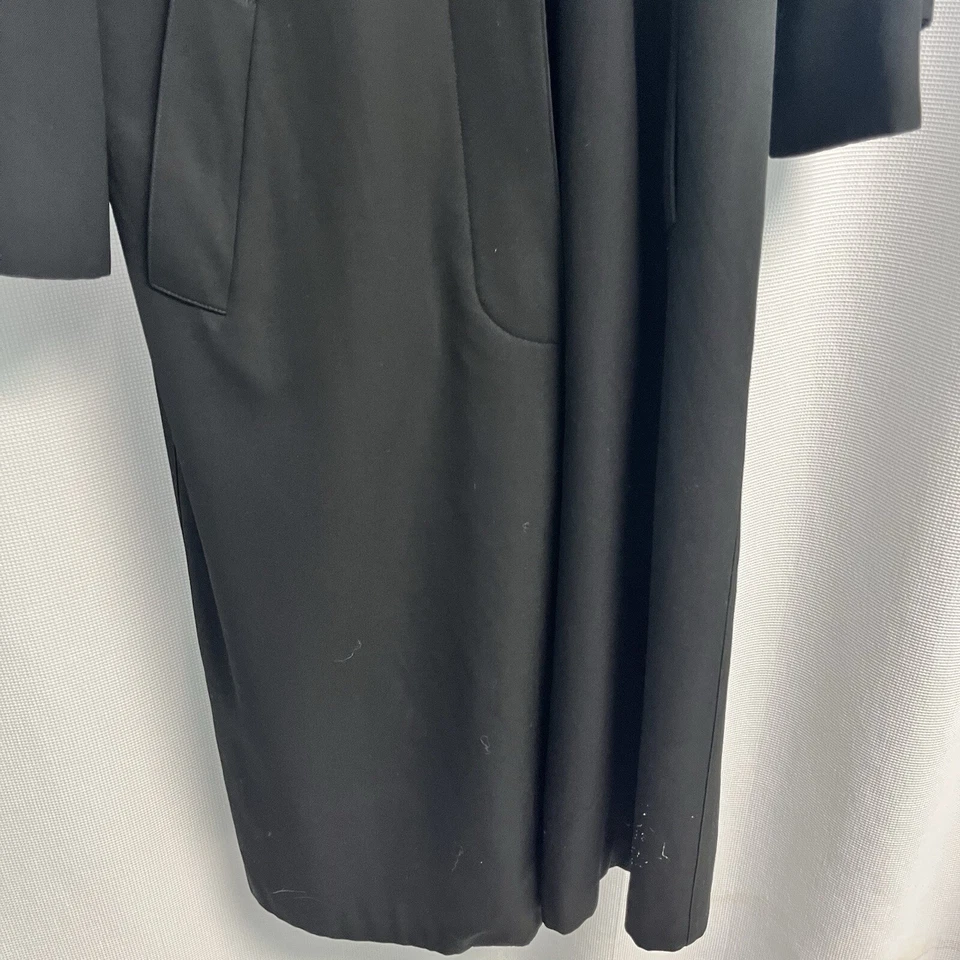 Abrigo de Colección Jones New York Largo Completo 100% Lana Capa Con Capucha Clásico Elegante 8 Foto 2 de 4