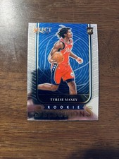 2020-21 Panini Select Rookie Selections Tyrese Maxey #7 Philadelphia 76ers Card