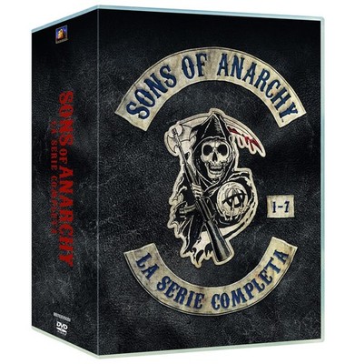 30 DVDs SONS OF ANARCHY komplette Serie 1-7 Box BOX neu versiegelt