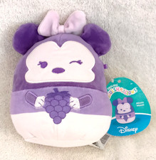 Squishmallows Disney Minnie Mouse Grape Scented Plush 7" From 2024