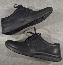 Hotter Axis Men’s Black Lace Up Shoes UK 7.5 EU 41.5 Made UK Casual Comfort