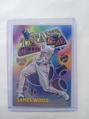 Topps 2026 Titans Of The Game #TOG-15 James Wood Washington Nationals