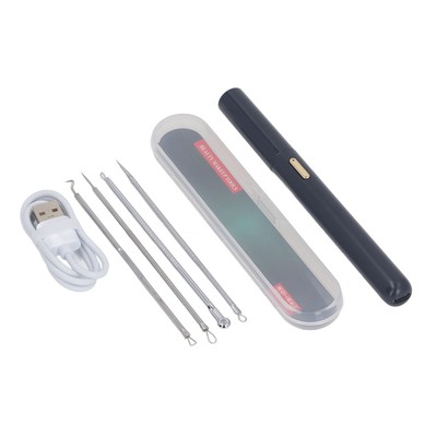 Visible Blackhead Remover HD Camera Pimple Popper Extractor Tool Kit Pore Cl SAL