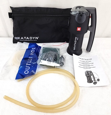 Katadyn Vario Portable Water Filter Black 8014931 Backcountry Hiking Small Group