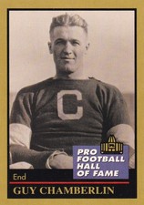 Guy Chamberlin Canton Bulldogs HOF Enor 26 NFL Football Card 1991 Nebraska