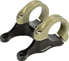 Renthal Integra II Stem - 45mm, 31.8 Clamp, +/-0, Direct Mount, Aluminum, Black/