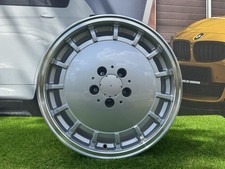 4x R17 ''5x112 Mercedes Sl Style Silver + Polished Lip Wheels: Fit Pour C E