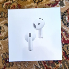 AirPods Gen4 with ANC White Wireless Bluetooth In-Ear Earbuds