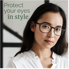 Anti Glare Glasses 6 Pack - Square Frame Blue Light Blockers