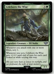 Celeborn the Wise #156 Uncommon - The Lord of the Rings: Tales of Middle-earth MTG