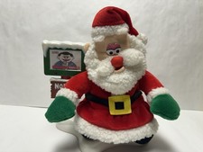 SANTA CLAUS NORTH POLE TALKING ANIMATED NEWS INTERVIEW TV PLAYMOTIONS- WORKS