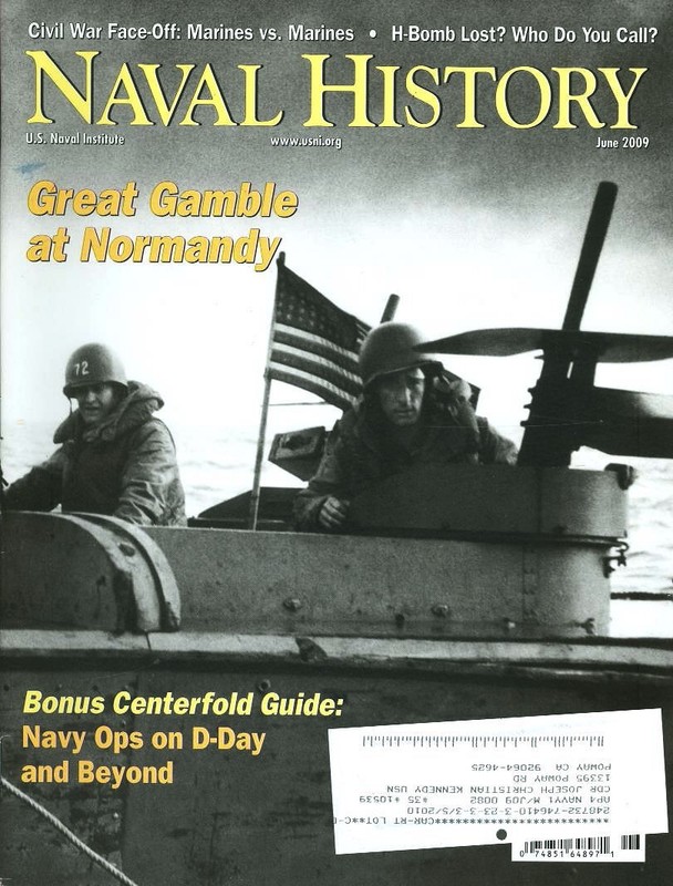 NAVAL HISTORY JUN 09 NAVY VICTORY AT NORMANDY SPECIAL ISSUE_P4M-1Q_USCG OCEAN ST