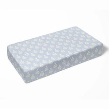 Polly Blue and White Crib Sheet