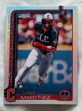 2025 Topps Chrome - Angel Martinez #155 Refractor (RC)