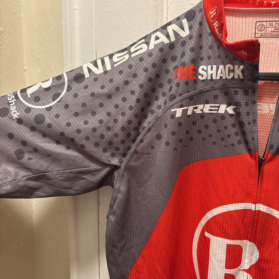 Radio Shack Lance Armstrong Team Cycling Jersey Size XL Full Zip  - Image 2 of 4