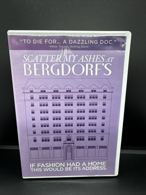 Scatter My Ashes at Bergdorfs (DVD, 2013) Documentary