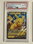 Pikachu V - POKEMON - SS Black Star Promo - SWSH061 - Double Rare - PSA 8
