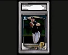 Konnor Griffin RC 2025 Topps Bowman Draft Chrome Rookie Card Graded 10 Gem Mint