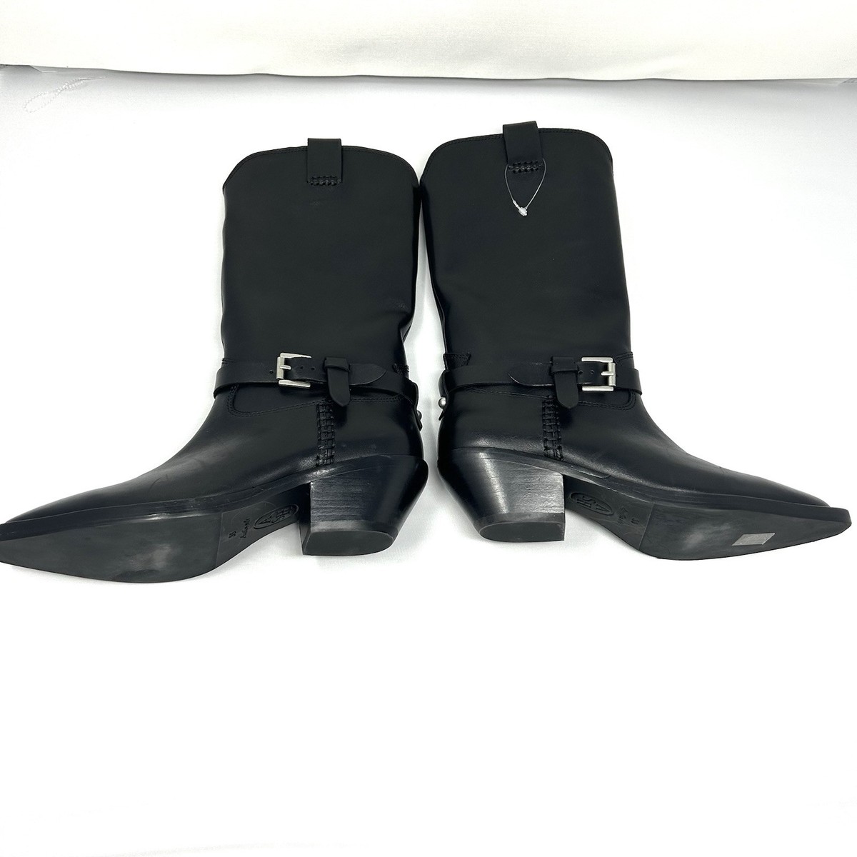 【ASH】 DURAN スエードブーツ Ash Duran 5mm calf leather boots size EU35-US5 in black pull