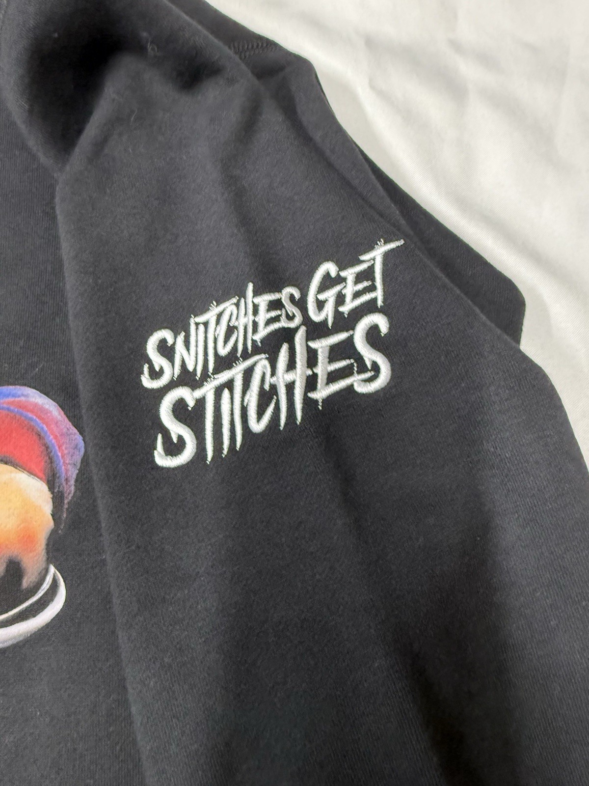 CHUCKY X SHOE PALACE “Child’s Play 2” XL Black NWT Sweatshirt Sorry Jack NWT thumbnail 7