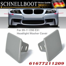 2 stk Für BMW 3er E90 E91 Scheinwerferreinigungsanlage Abdeckung Vorne Blende_DE