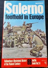 Ballentine's Illustrated WWII   Battle Book # 24 - Salerno Foothold In Europe