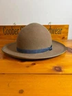 Civil War Period Bee Hive Hat By Goober Grabber Never Worn Wool Felt 7 1/2
